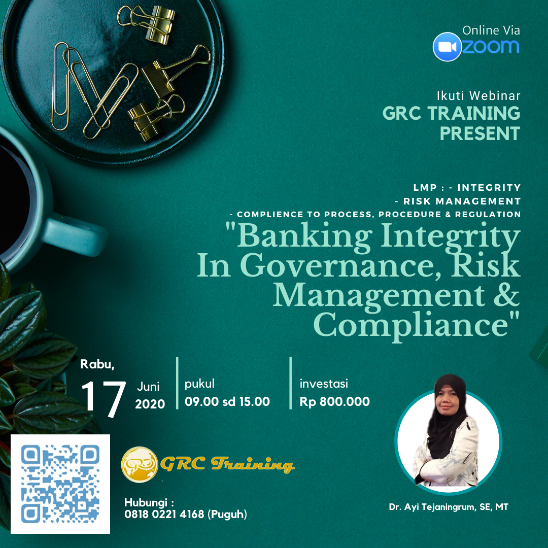 Online Training Banking Integrity In Governance, Risk & Compliance