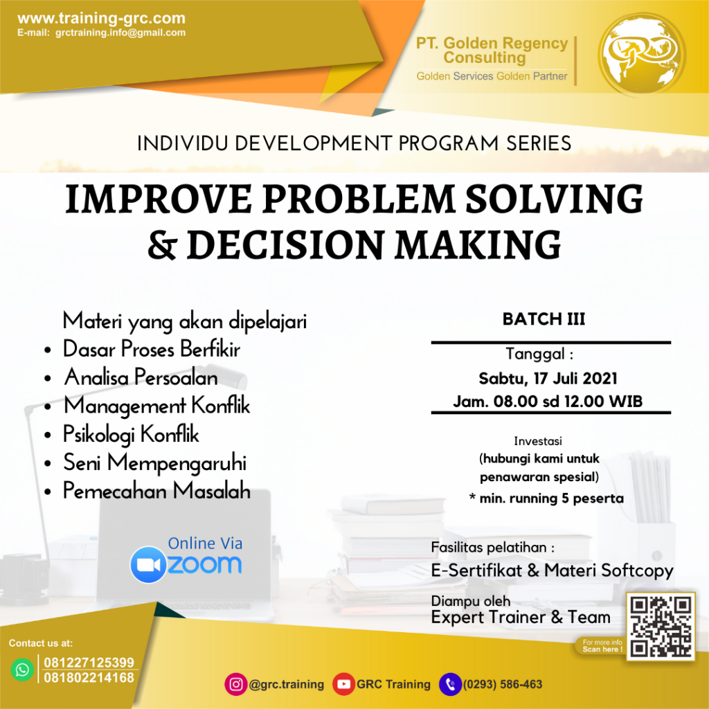 Improve Problem Solving & Decision Making