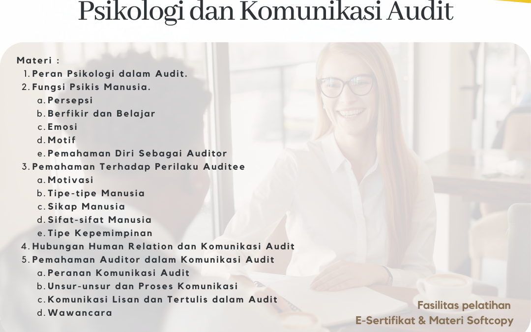 Psikologi Audit & Skill Komunikasi