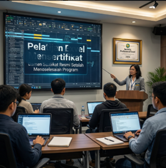 Pelatihan Excel Bersertifikat