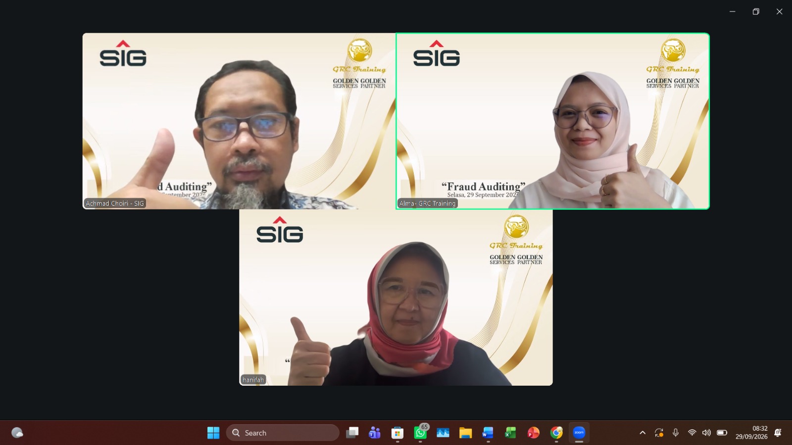 Fraud Auditing Online Training PT Semen Indonesia (persero) tbk